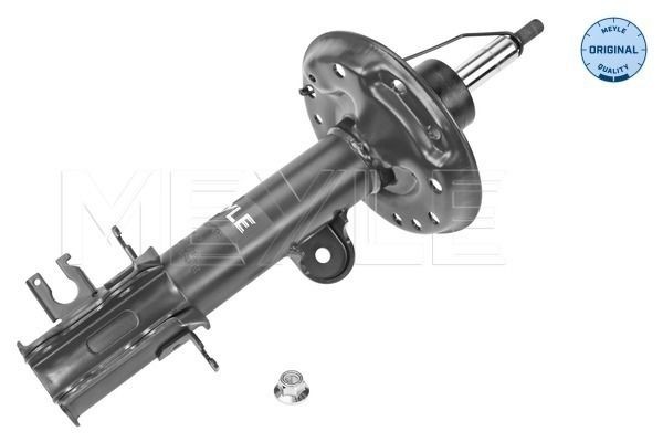 MEYLE 226 623 0021 Shock absorber Front Axle Left, Gas Pressure, Twin-Tube, Suspension Strut, Top pin, ORIGINAL Quality