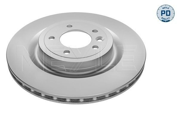 MEYLE 53-15 523 0009/PD Brake disc Rear Axle, 350x25mm, 5x120, Vented, Zink flake coated