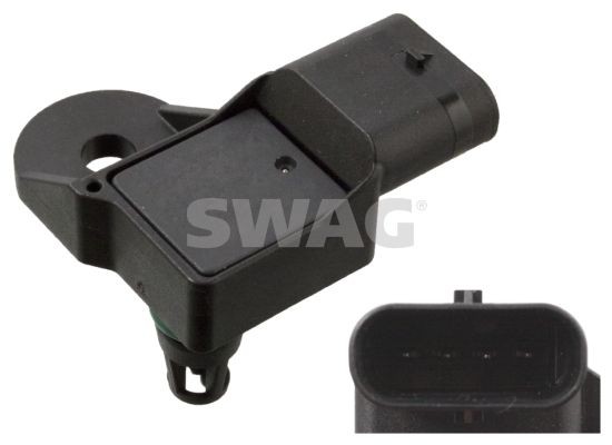 SWAG 20 10 3205 Intake manifold pressure sensor with seal ring