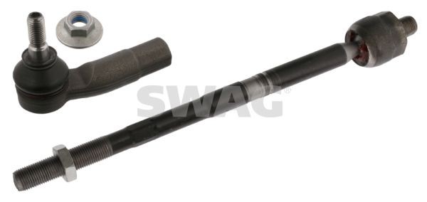 30 10 1412 SWAG Tie rod end VW Front Axle Left, with lock nuts