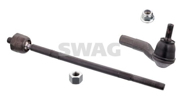 SWAG 30 10 2246 Rod Assembly Front Axle Right, with self-locking nut