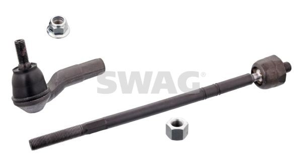 SWAG Front Axle Left, with self-locking nut, with nut Length: 427mm Tie Rod 30 10 2247 buy