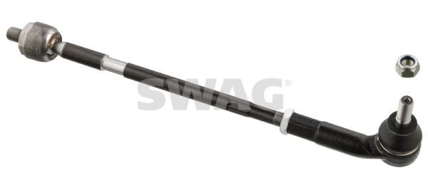 SWAG 30 10 2380 Rod Assembly Front Axle Right, with self-locking nut, with nut