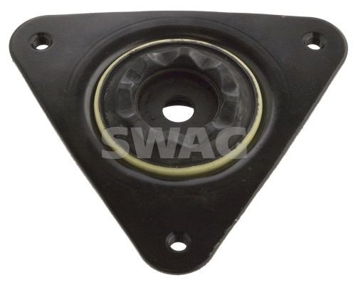 60 10 3054 SWAG Strut mount RENAULT Front Axle Left, Front Axle Right, without ball bearing, Elastomer