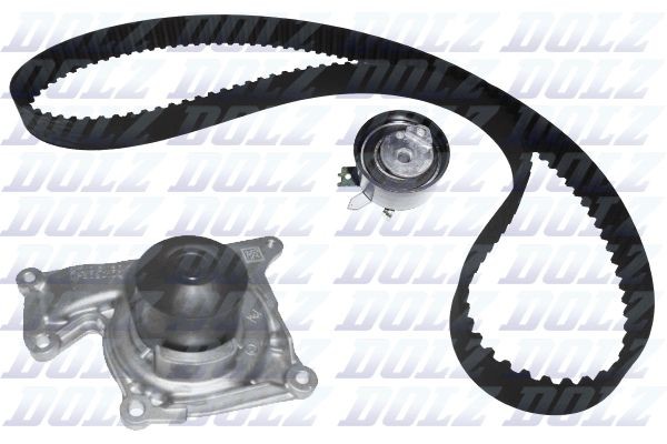 OEM-quality DOLZ KD103 Water pump + timing belt kit