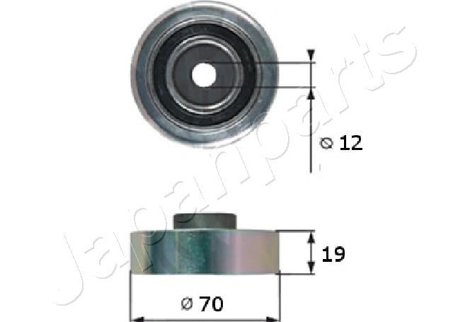 JAPANPARTS RP-815 Deflection / guide pulley, v-ribbed belt SUZUKI BALENO 1995 price
