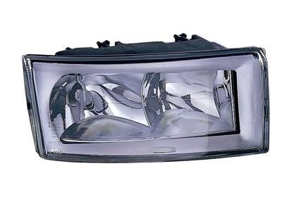 VAN WEZEL 2813962 Headlight Right, H7, H1, for right-hand traffic, without motor for headlamp levelling, PX26d