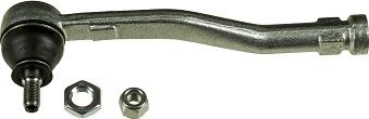 JTE746 TRW Tie rod end PEUGEOT Cone Size 14 mm, M14x1.5, Front Axle, Left, outer, with accessories