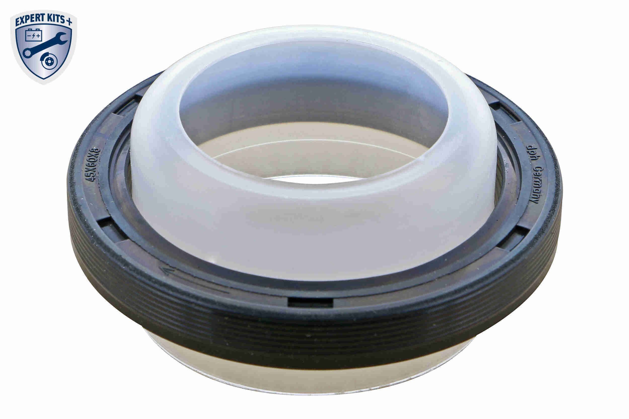 V10-4858 VAICO Crankshaft oil seal HYUNDAI Q+, original equipment manufacturer quality, frontal sided, FPM (fluoride rubber)