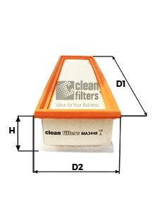 Great value for money - CLEAN FILTER Air filter MA3448
