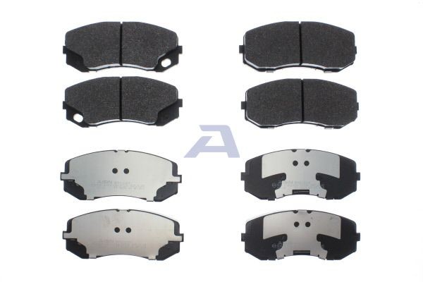 29249 AISIN excl. wear warning contact Height: 59mm, Width: 139,1mm, Thickness: 19,5mm Brake pads BPNI-1018 buy