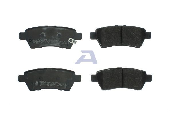 24240 AISIN with acoustic wear warning Height: 41,2mm, Width: 110,6mm, Thickness: 16,5mm Brake pads BPNI-2008 buy