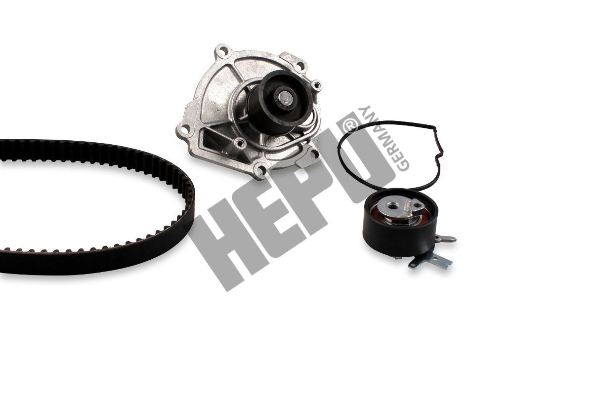HEPU PK17241 Water pump and timing belt kit Number of Teeth: 171, Width: 25 mm