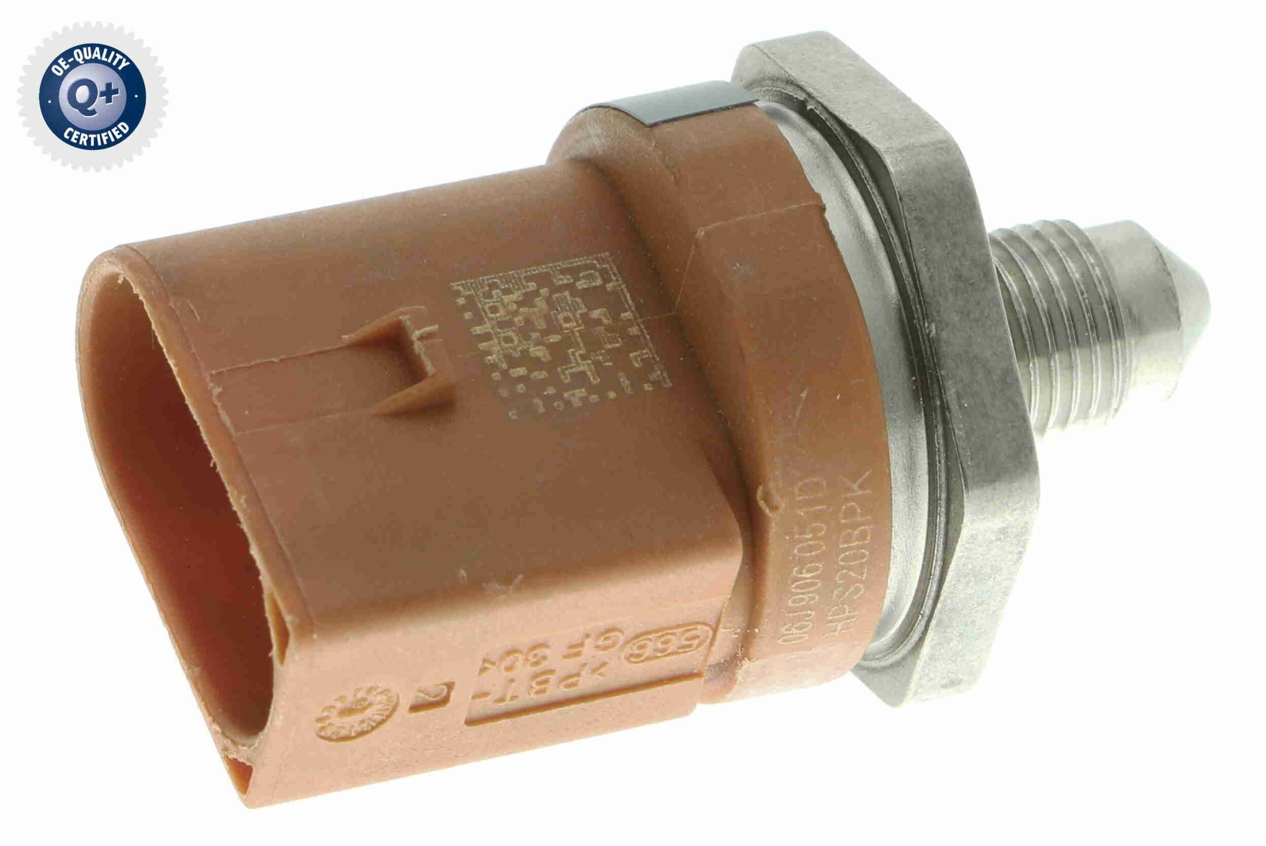 VEMO V10-72-1136-1 Fuel pressure sensor from fuel distributor to feed pipe, Q+, original equipment manufacturer quality