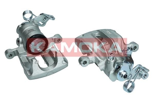 JBC0246 KAMOKA Brake calipers FORD Grey Cast Iron, Rear Axle Right, without electric motor