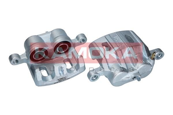 KAMOKA JBC0594 Brake caliper Grey Cast Iron, 185mm, Front Axle Right, without electric motor