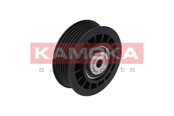 Ford FOCUS Tensioner pulley, v-ribbed belt 12871378 KAMOKA R0025 online buy