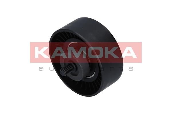 R0049 KAMOKA Deflection pulley AUDI with attachment material, with screw