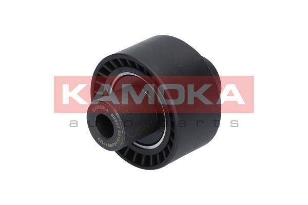 KAMOKA R0057 Deflection / Guide Pulley, v-ribbed belt with accessories, with cap