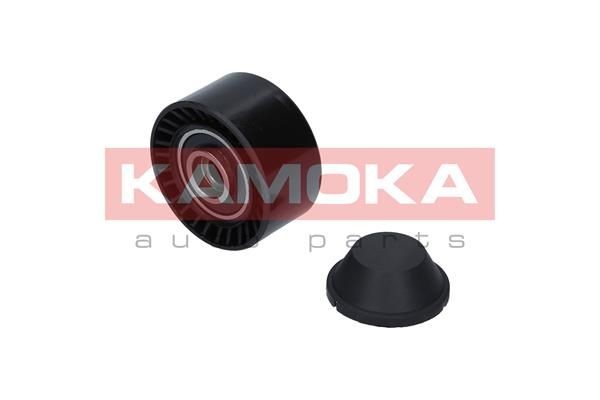 KAMOKA R0058 Deflection / Guide Pulley, v-ribbed belt with cap