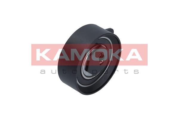KAMOKA R0129 Timing belt tensioner pulley with attachment material, with screw