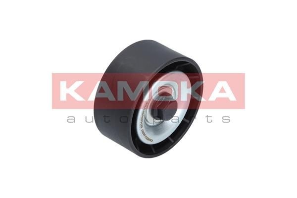 KAMOKA R0251 Deflection / Guide Pulley, v-ribbed belt with attachment material, with screw