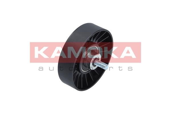 KAMOKA R0252 Deflection / Guide Pulley, v-ribbed belt with attachment material, with screw
