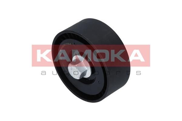 Volkswagen POLO Tensioner pulley, v-ribbed belt 12871621 KAMOKA R0268 online buy
