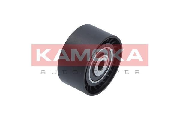 KAMOKA R0282 Deflection / guide pulley, v-ribbed belt SAAB 900 1988 in original quality