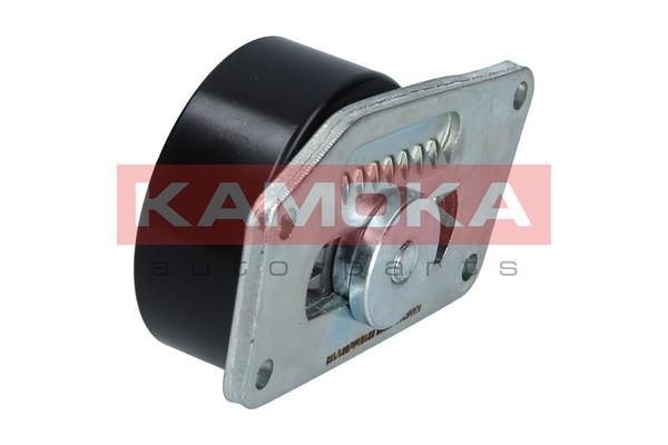 KAMOKA R0335 Belt tensioner pulley with attachment material, with roof rails