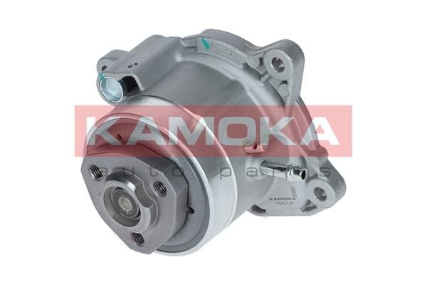 KAMOKA T0019 Water pump Cast Aluminium, with seal, Pneumatic, Plastic