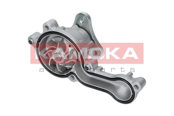 KAMOKA T0150 Water pump Cast Aluminium, with seal, Plastic
