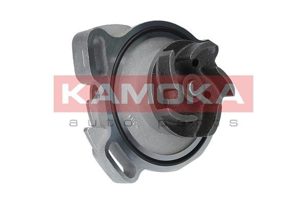 KAMOKA T0275 Water pump Number of Teeth: 18, with gaskets/seals, Grey Cast Iron, for timing belt drive