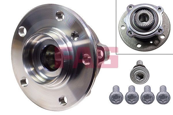 713 6496 90 FAG Wheel hub assembly BMW Photo corresponds to scope of supply, 147, 61,5 mm