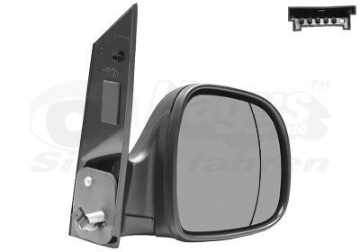Wing mirror suitable for Mercedes Vito W639 123 224 hp Petrol 165