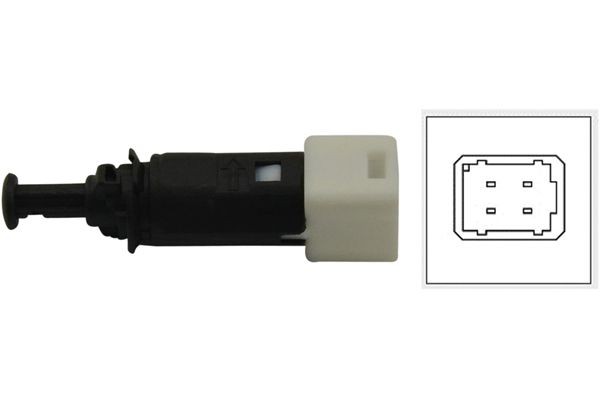 KAVO PARTS EBL-5502 Brake Light Switch Mechanical, 4-pin connector