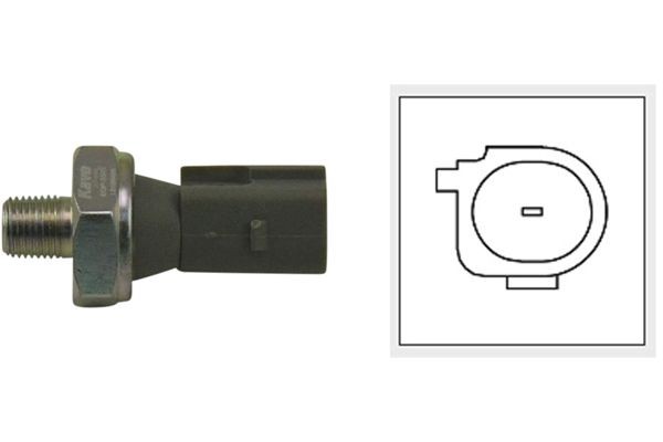 Fiat FULLBACK Sensors, relays, control units parts - Oil Pressure Switch KAVO PARTS EOP-5503
