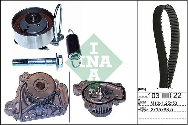 INA 530050531 Water pump 19200PLC003