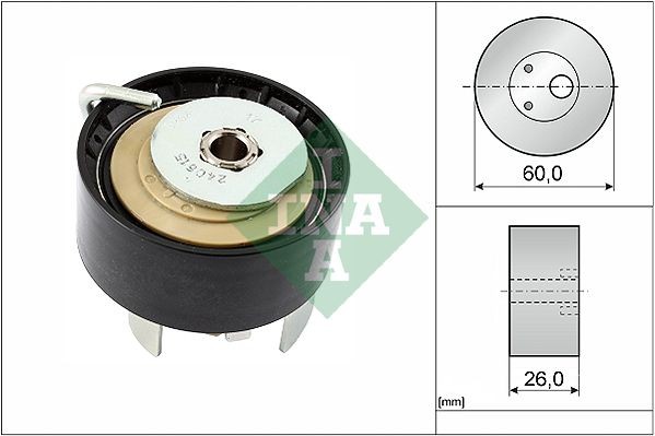 INA 531 0890 10 Timing belt tensioner pulley