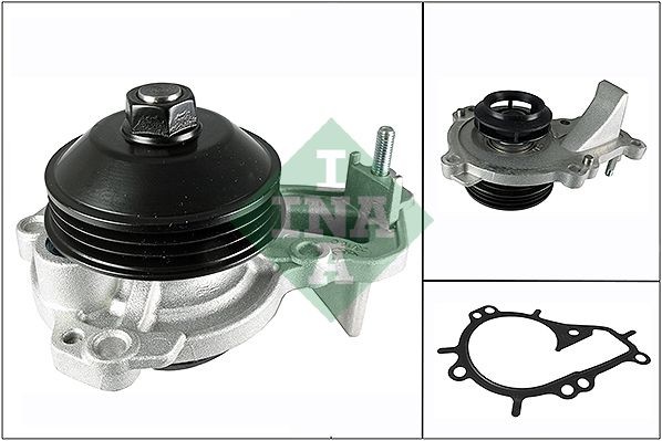 INA 538 0147 10 Water pump with seal, for v-ribbed belt use