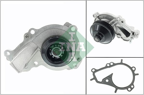 Fiat DUCATO Engine water pump 12875243 INA 538 0713 10 online buy