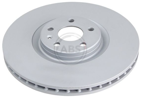18566 A.B.S. Brake rotors VOLVO 345x30mm, 5x108, Vented, Grey Cast Iron, Coated