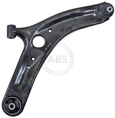 A.B.S. 211851 Suspension arm with ball joint, with rubber mount, Control Arm, Steel, Cone Size: 15,1 mm
