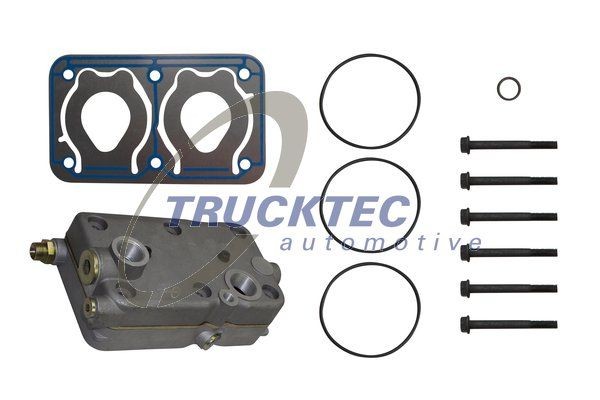 TRUCKTEC AUTOMOTIVE 01.15.129 Reparatursatz, Kompressor für MERCEDES-BENZ AXOR LKW in Original Qualität