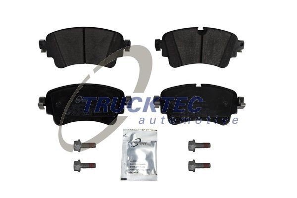 Original 07.35.285 TRUCKTEC AUTOMOTIVE Set of brake pads AUDI