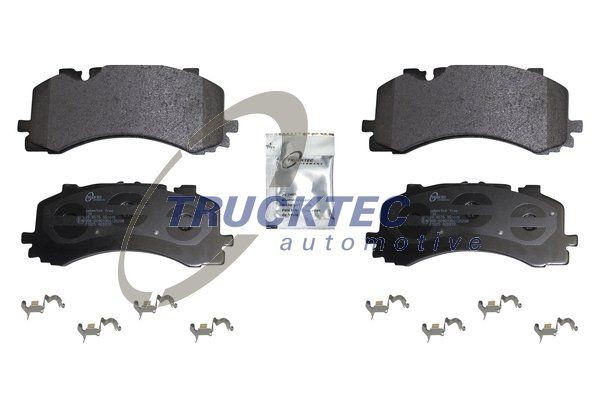 Volkswagen POLO Disk brake pads 12879307 TRUCKTEC AUTOMOTIVE 07.35.289 online buy