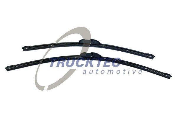 07.58.056 TRUCKTEC AUTOMOTIVE Windscreen wipers AUDI 600/475 mm Front, for right-hand drive vehicles, 24/19 Inch