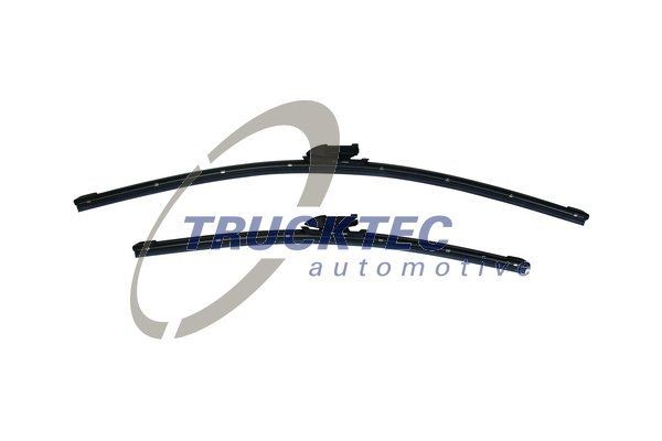 TRUCKTEC AUTOMOTIVE 07.58.057 Wiper blade 600/450 mm Front, for right-hand drive vehicles, 24/18 Inch