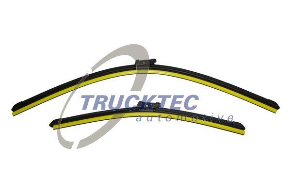 TRUCKTEC AUTOMOTIVE 07.58.058 Wiper blade 600/400 mm Front, for right-hand drive vehicles, 24/16 Inch
