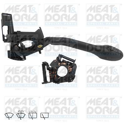 MEAT & DORIA Number of connectors: 8, with rear wipe-wash function, with wipe-wash function, with wipe interval function Steering Column Switch 23213 buy